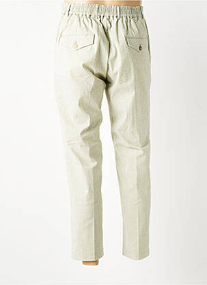 Pantalon chino poches taille normale vert BOB homme