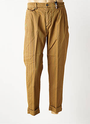 Pantalon chino poches taille normale marron BOB homme