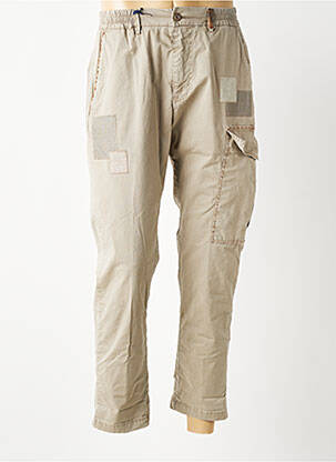 Pantalon cargo slim gris BOB homme
