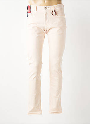 Jeans coupe slim stretch taille normale rose TRAMAROSSA homme