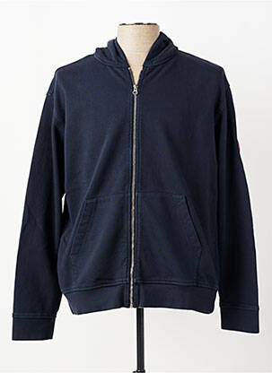 Veste casual resserrée sur le bas bleu TRAMAROSSA homme