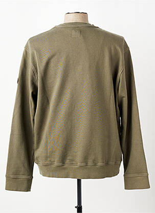 Sweat-shirt stretch manches longues vert TRAMAROSSA homme