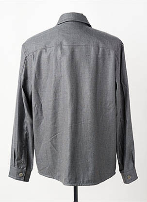 Chemise manches longues coupe cintrée gris BARMAS homme