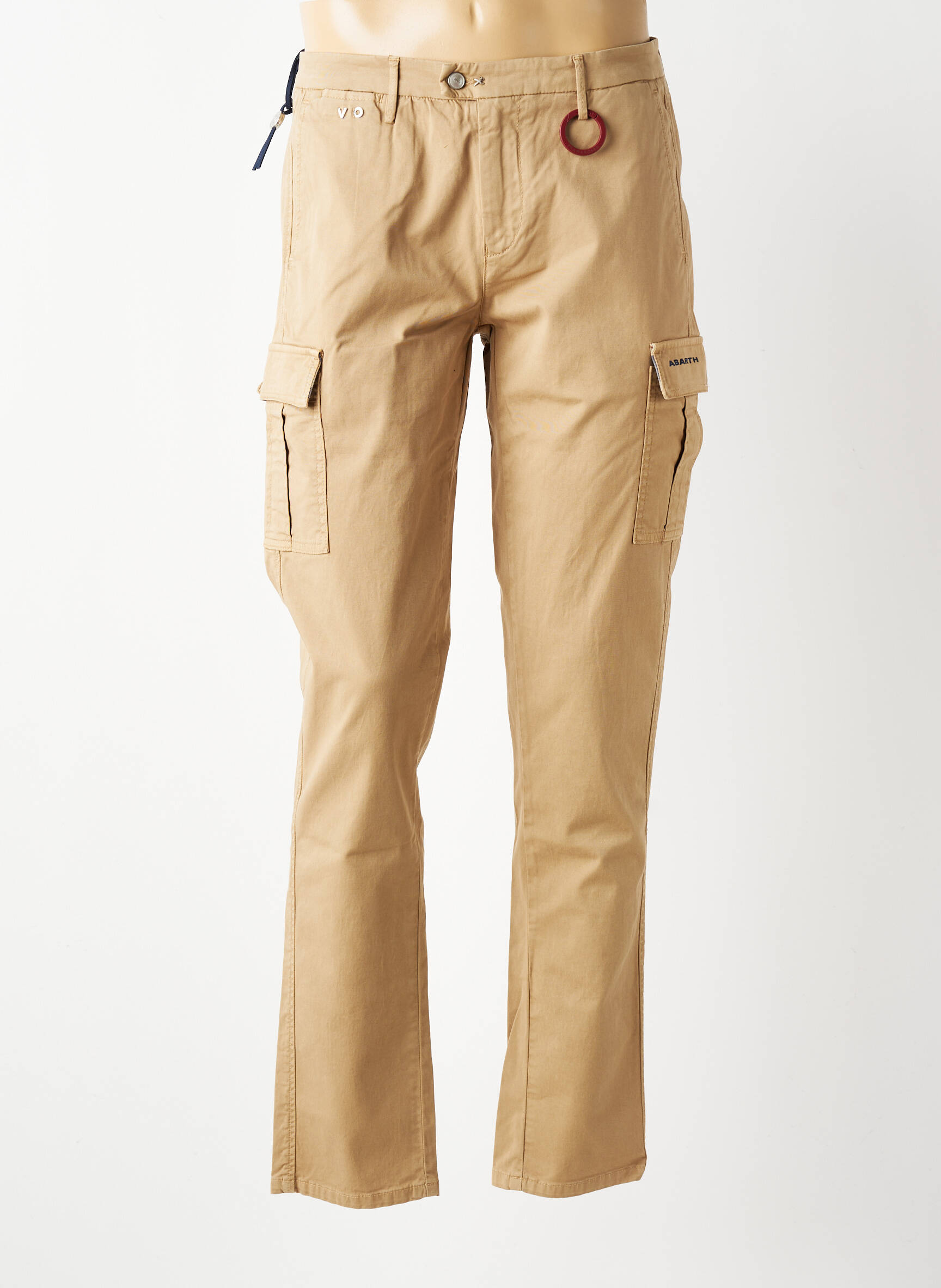 Pantalon cargo slim taille normale marron TRAMAROSSA homme