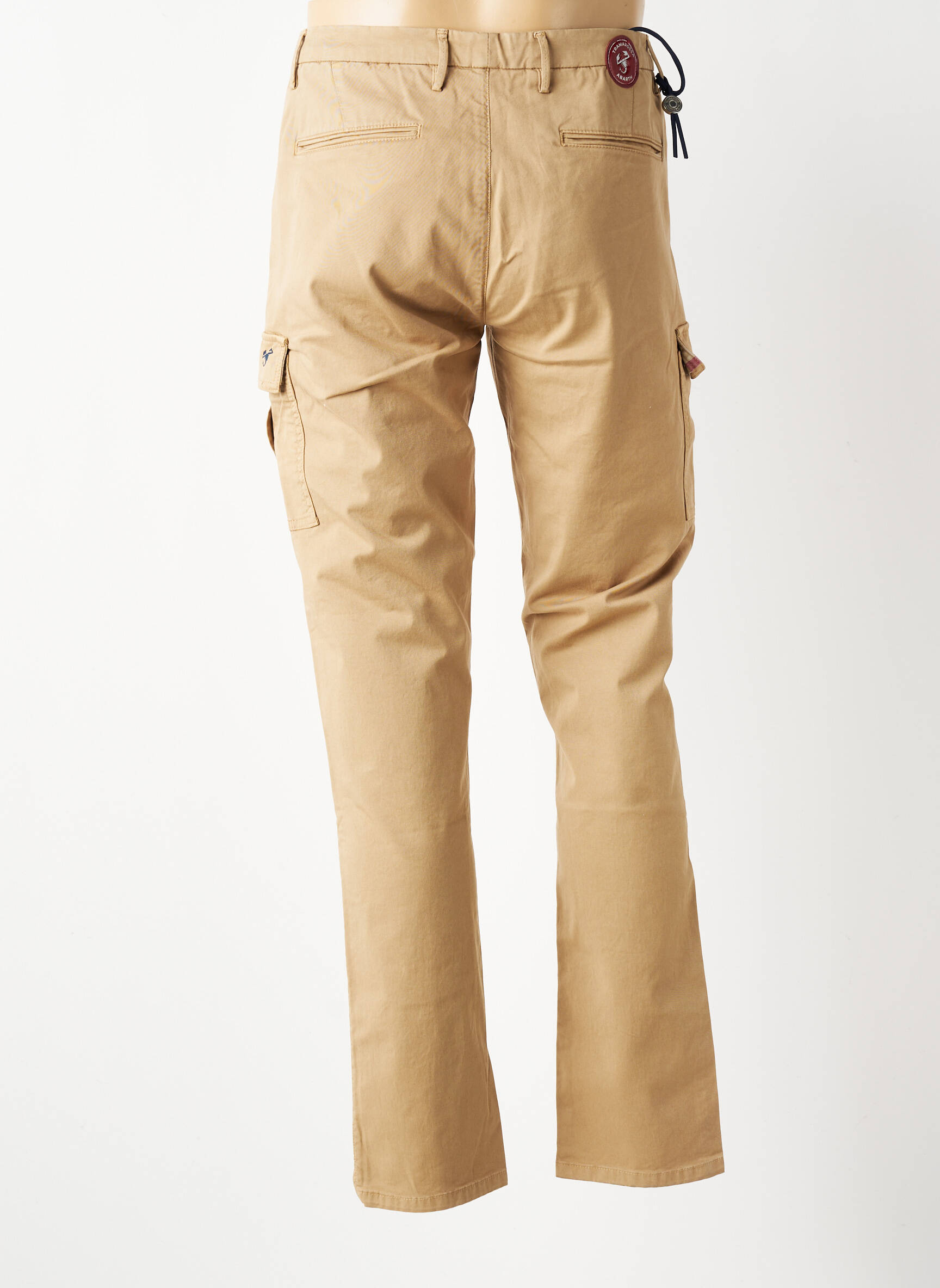 Pantalon cargo slim taille normale marron TRAMAROSSA homme
