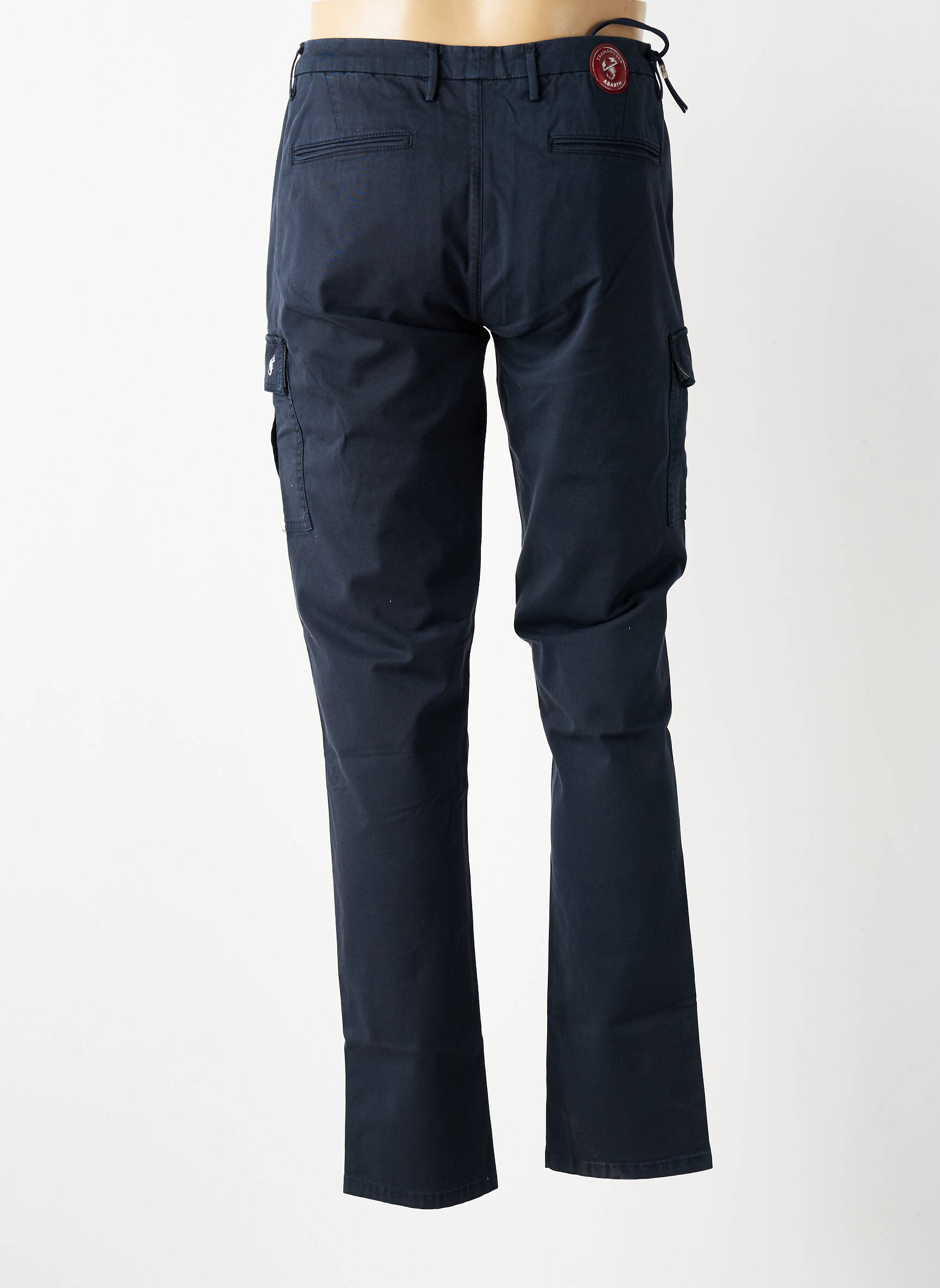 Pantalon cargo slim taille normale bleu TRAMAROSSA homme