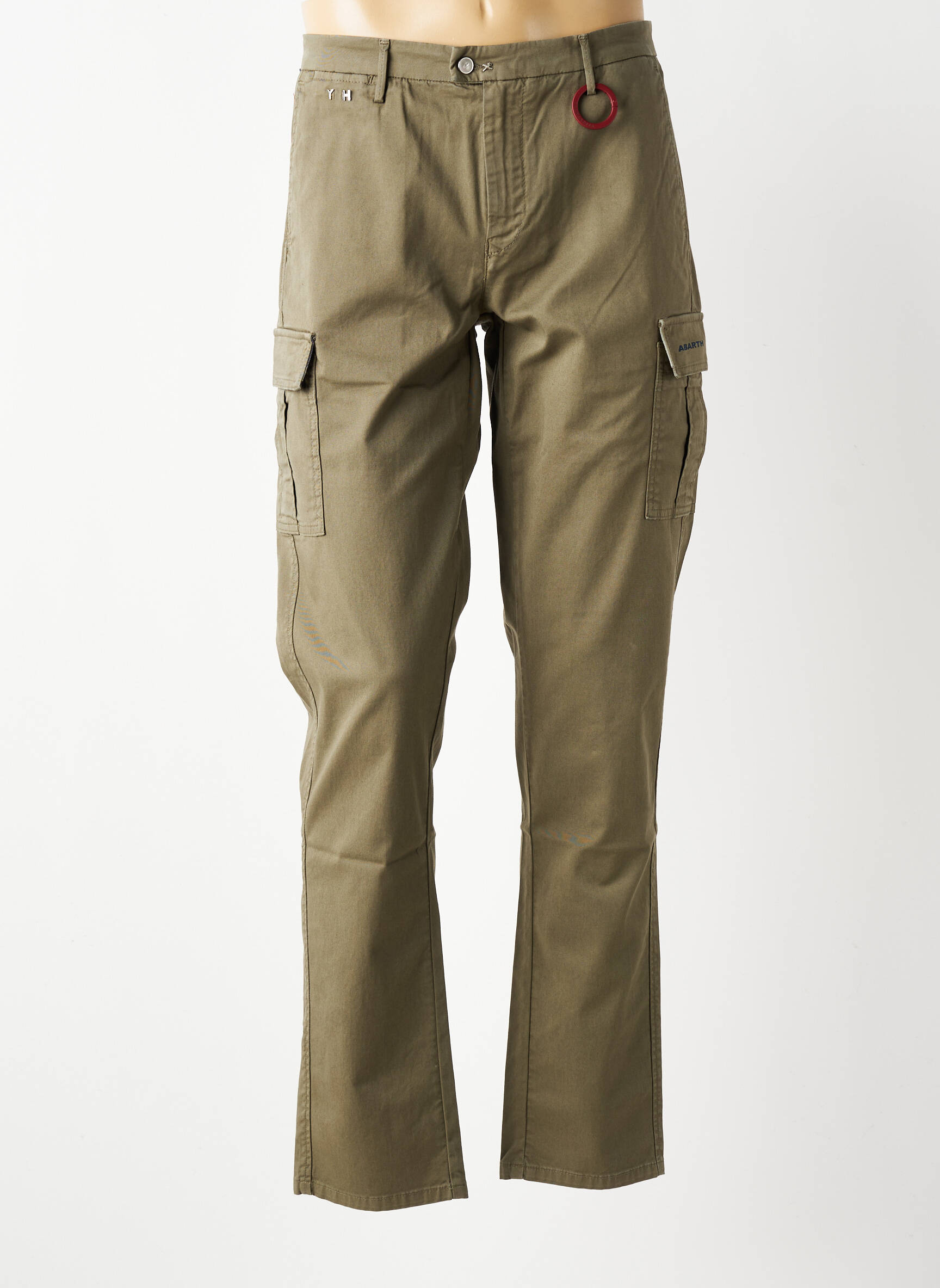 Pantalon cargo slim taille normale vert TRAMAROSSA homme