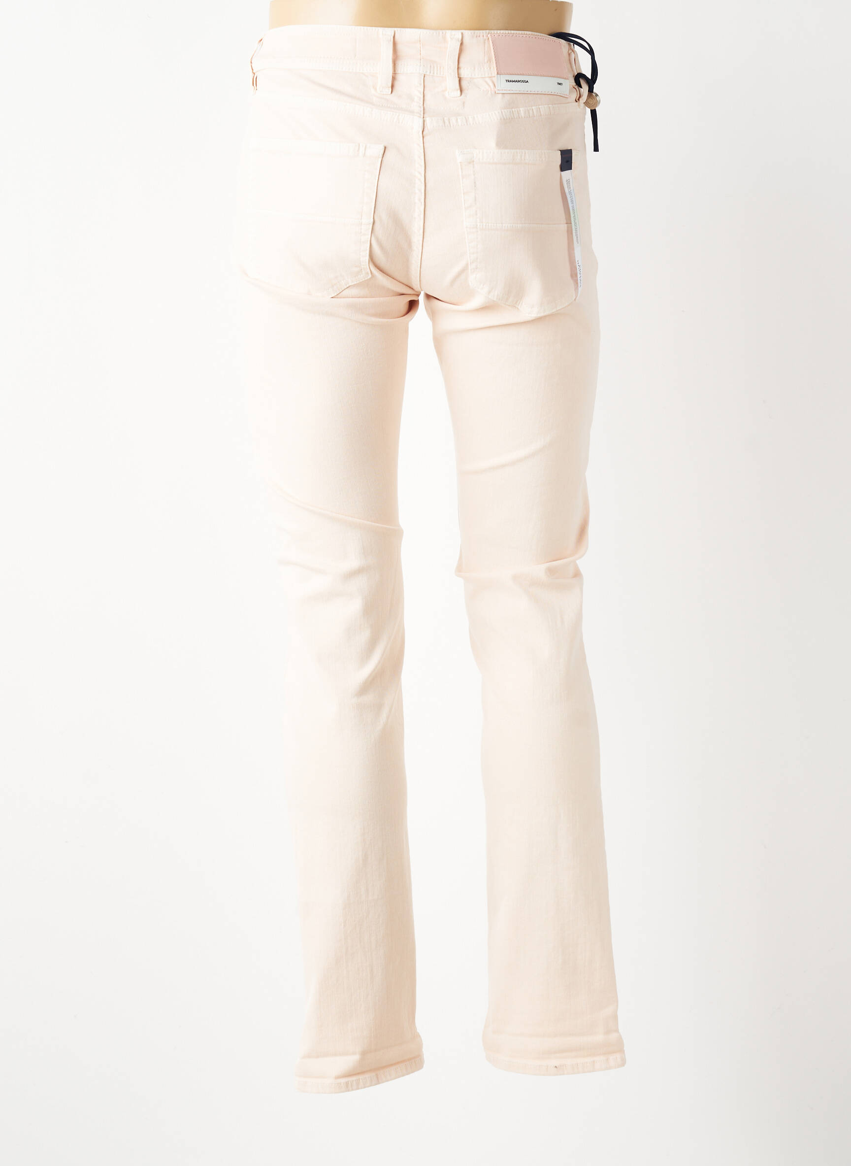 Jeans coupe slim stretch taille normale rose TRAMAROSSA homme