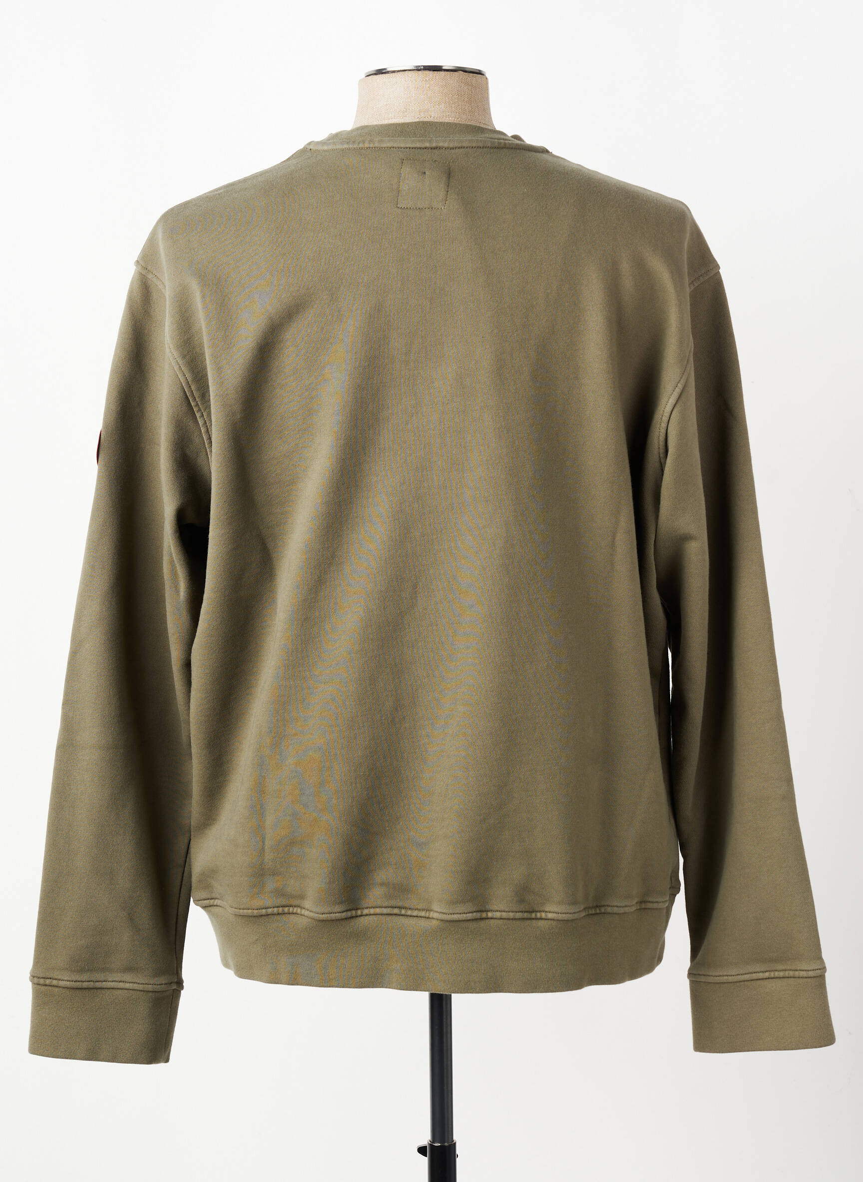 Sweat-shirt stretch manches longues vert TRAMAROSSA homme