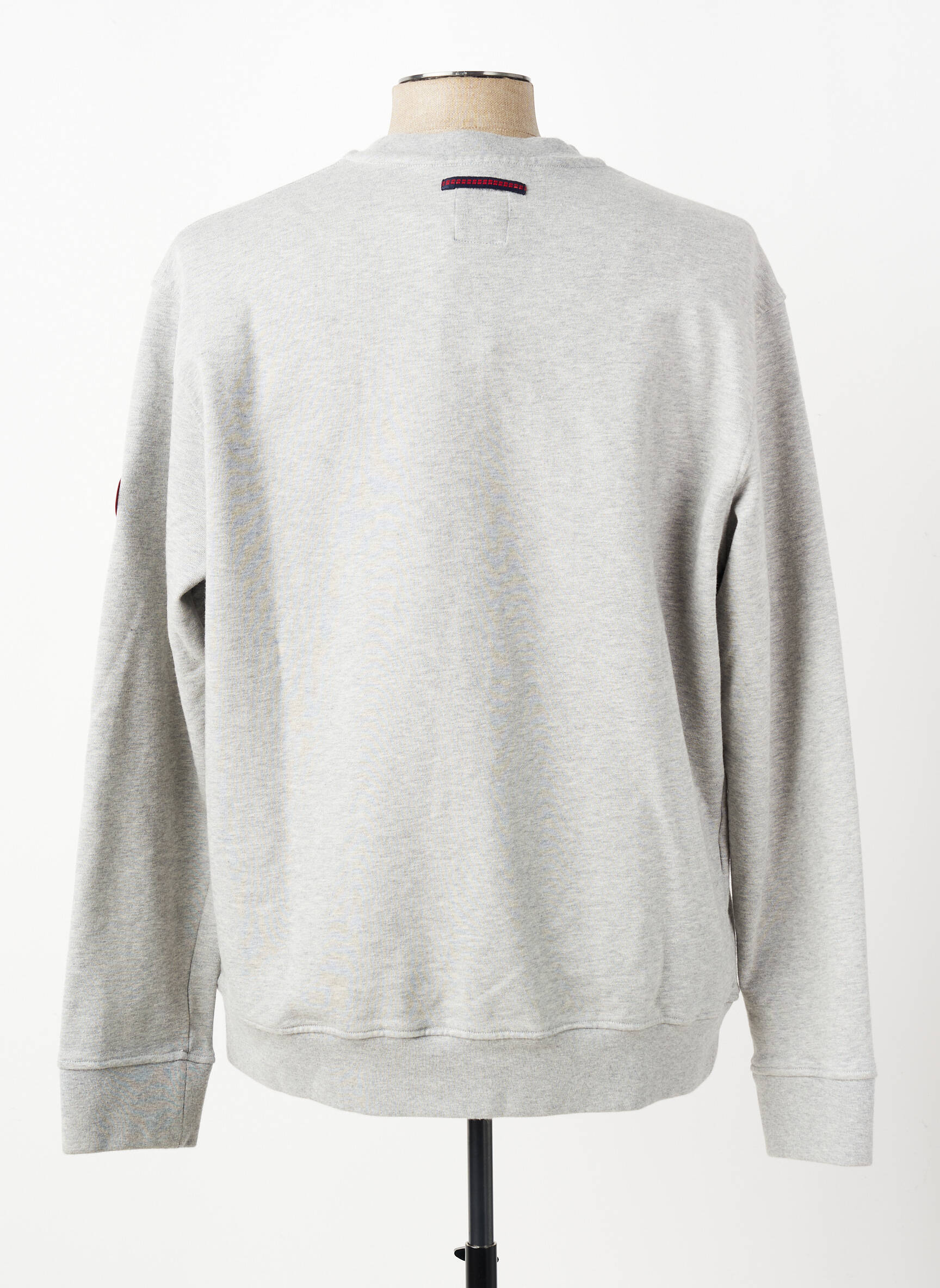 Sweat-shirt stretch manches longues gris TRAMAROSSA homme