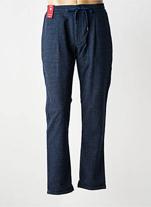 Pantalon chino tissage chiné taille normale bleu TRAMAROSSA homme