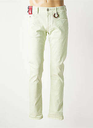 Jeans coupe slim stretch taille normale vert TRAMAROSSA homme