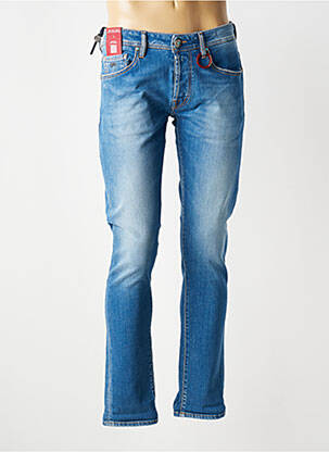 Jeans coupe slim fermeture boutonnée sur le devant taille normale bleu TRAMAROSSA homme