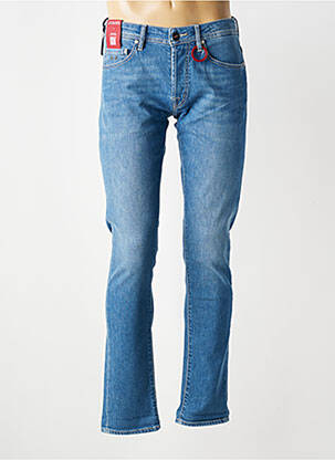 Jeans coupe slim fermeture boutonnée sur le devant taille normale bleu TRAMAROSSA homme