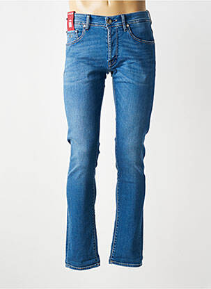 Jeans coupe slim fermeture boutonnée sur le devant taille normale bleu TRAMAROSSA homme