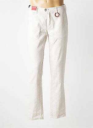 Pantalon chino poches taille normale beige TRAMAROSSA homme