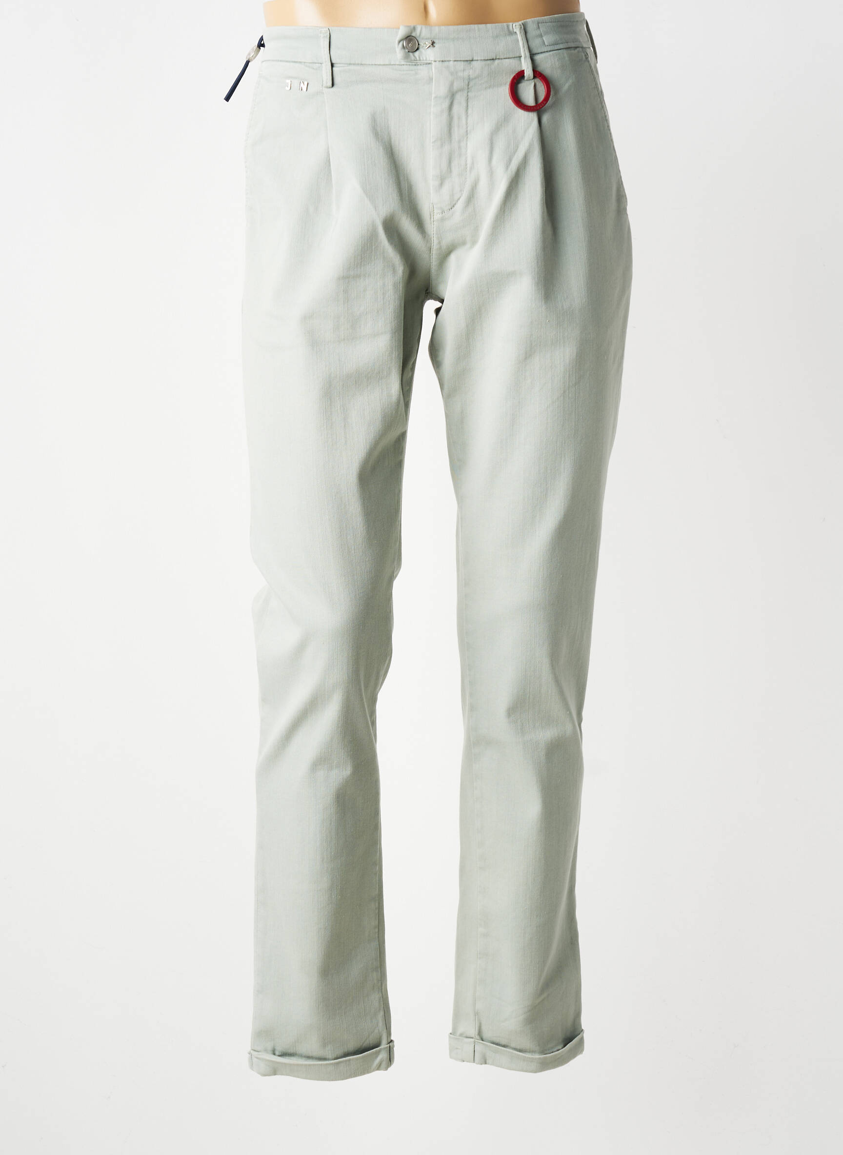 Pantalon chino poches taille basse vert TRAMAROSSA homme