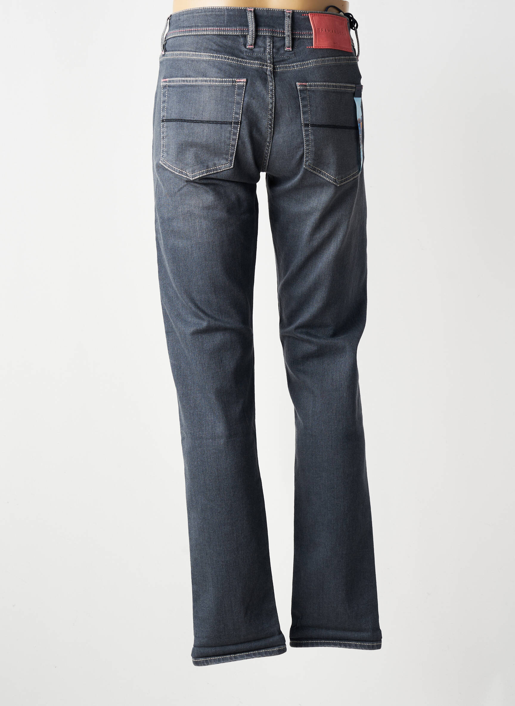 Jeans coupe slim stretch taille normale gris TRAMAROSSA homme