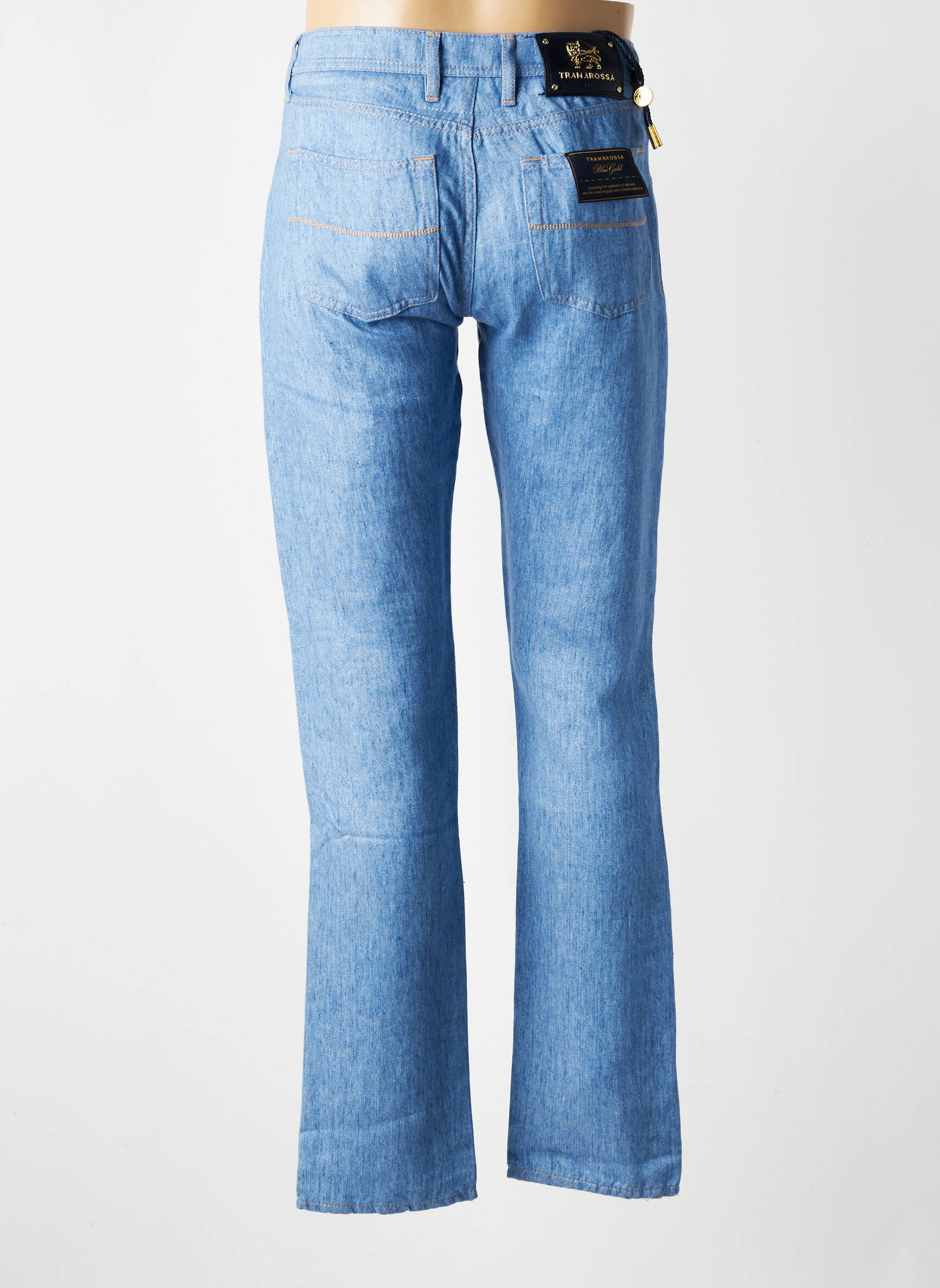 Jeans coupe slim poches taille normale bleu TRAMAROSSA homme