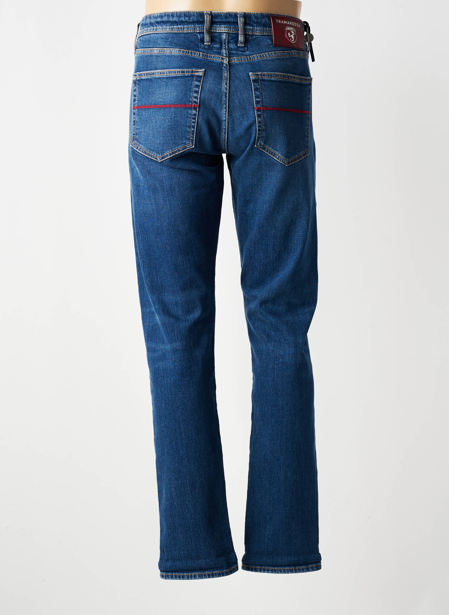 Jeans coupe slim stretch taille normale bleu TRAMAROSSA homme