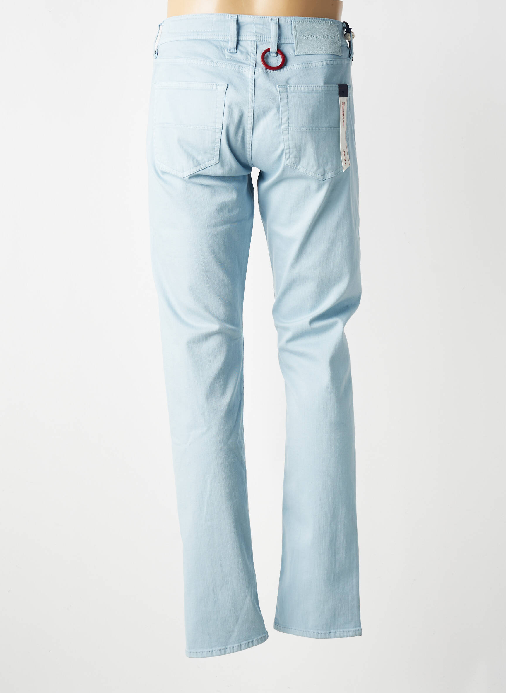 Jeans coupe slim poches taille normale bleu TRAMAROSSA homme