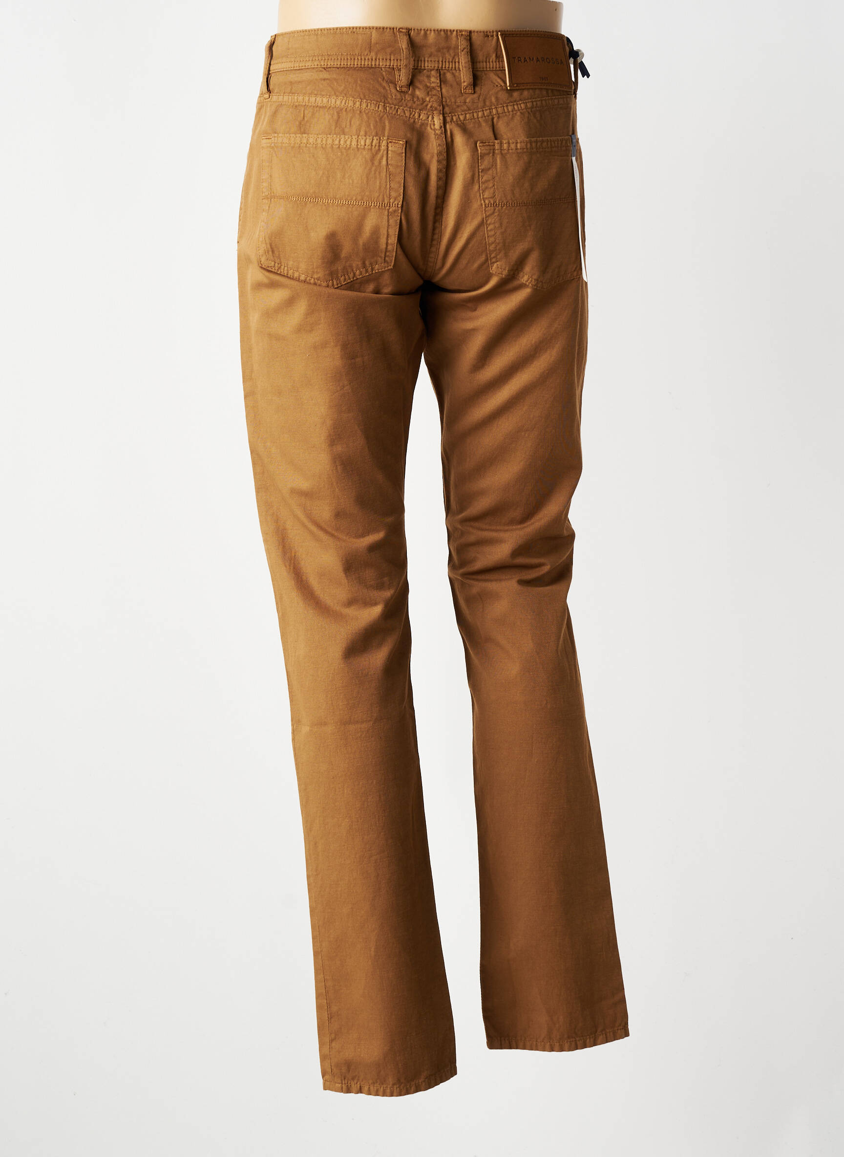 Jeans coupe slim stretch taille normale marron TRAMAROSSA homme