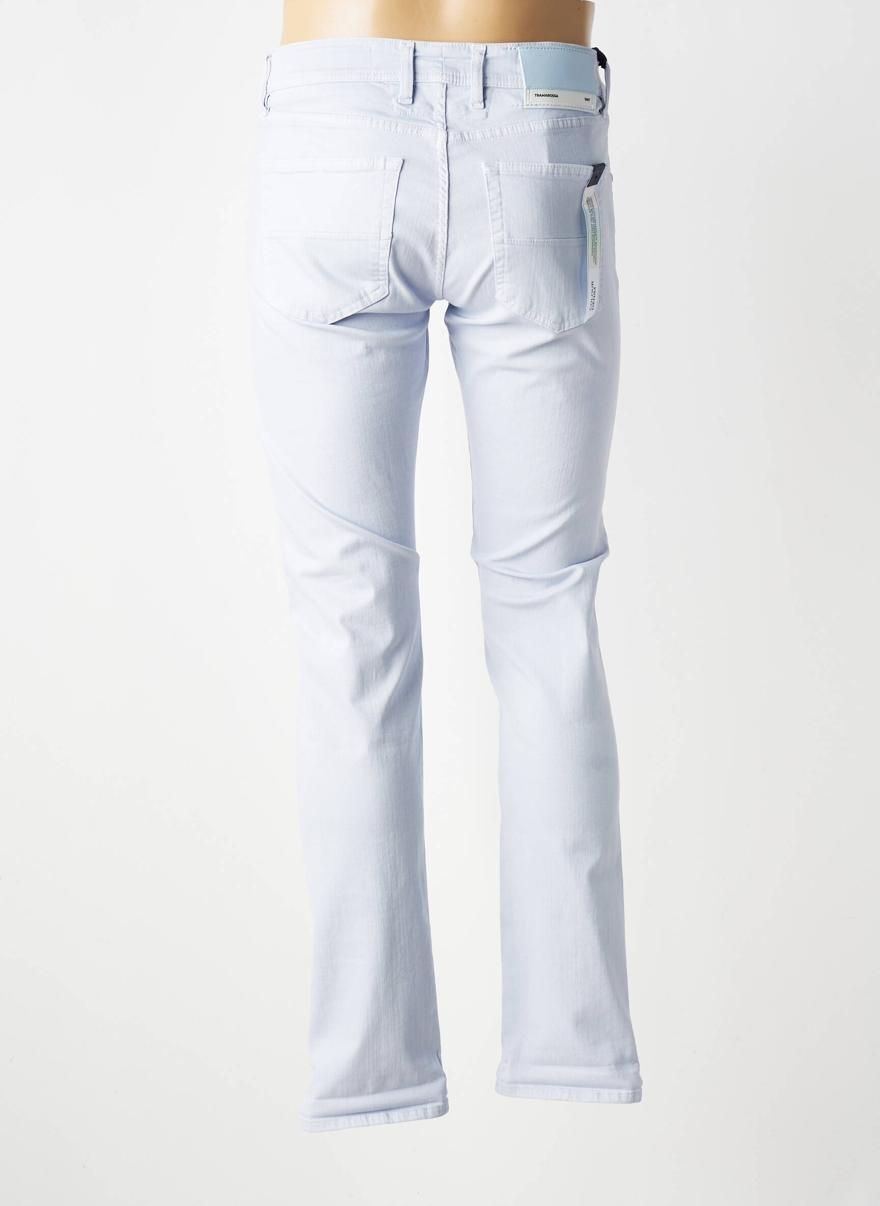 Jeans coupe slim stretch taille normale violet TRAMAROSSA homme