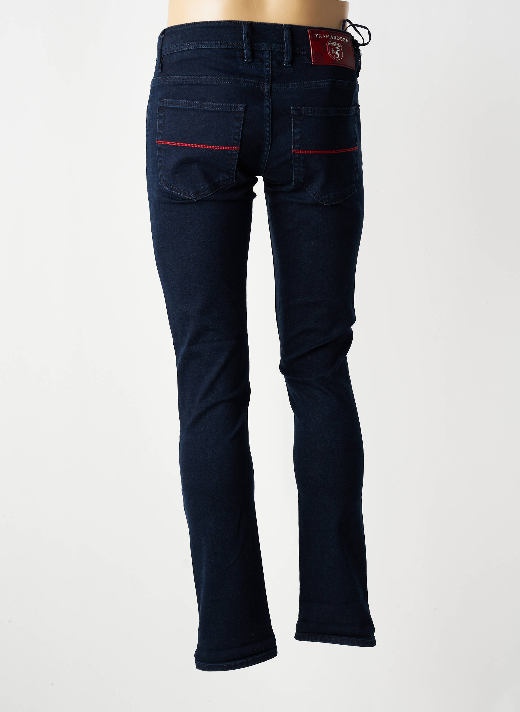 Jeans coupe slim tissage brut taille normale bleu TRAMAROSSA homme