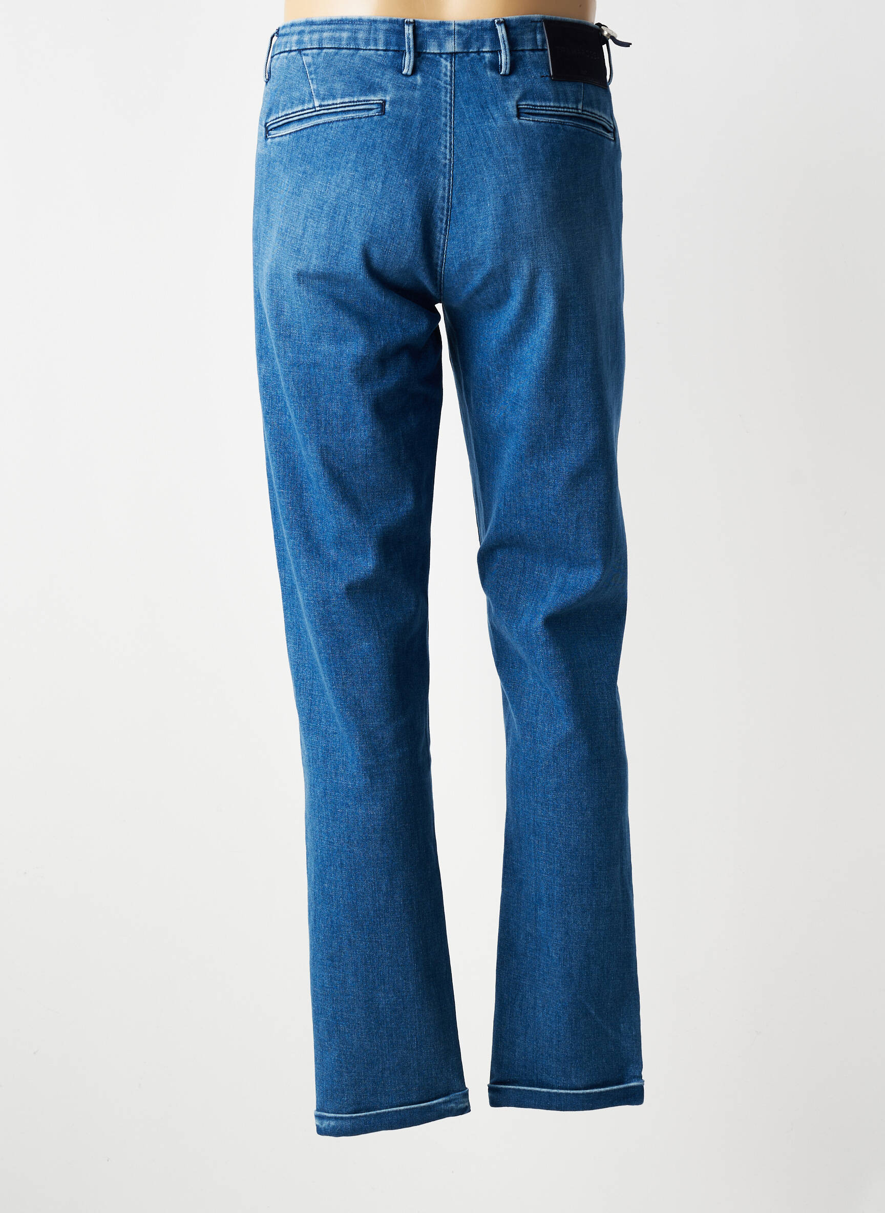 Jeans coupe droite stretch taille normale bleu TRAMAROSSA homme