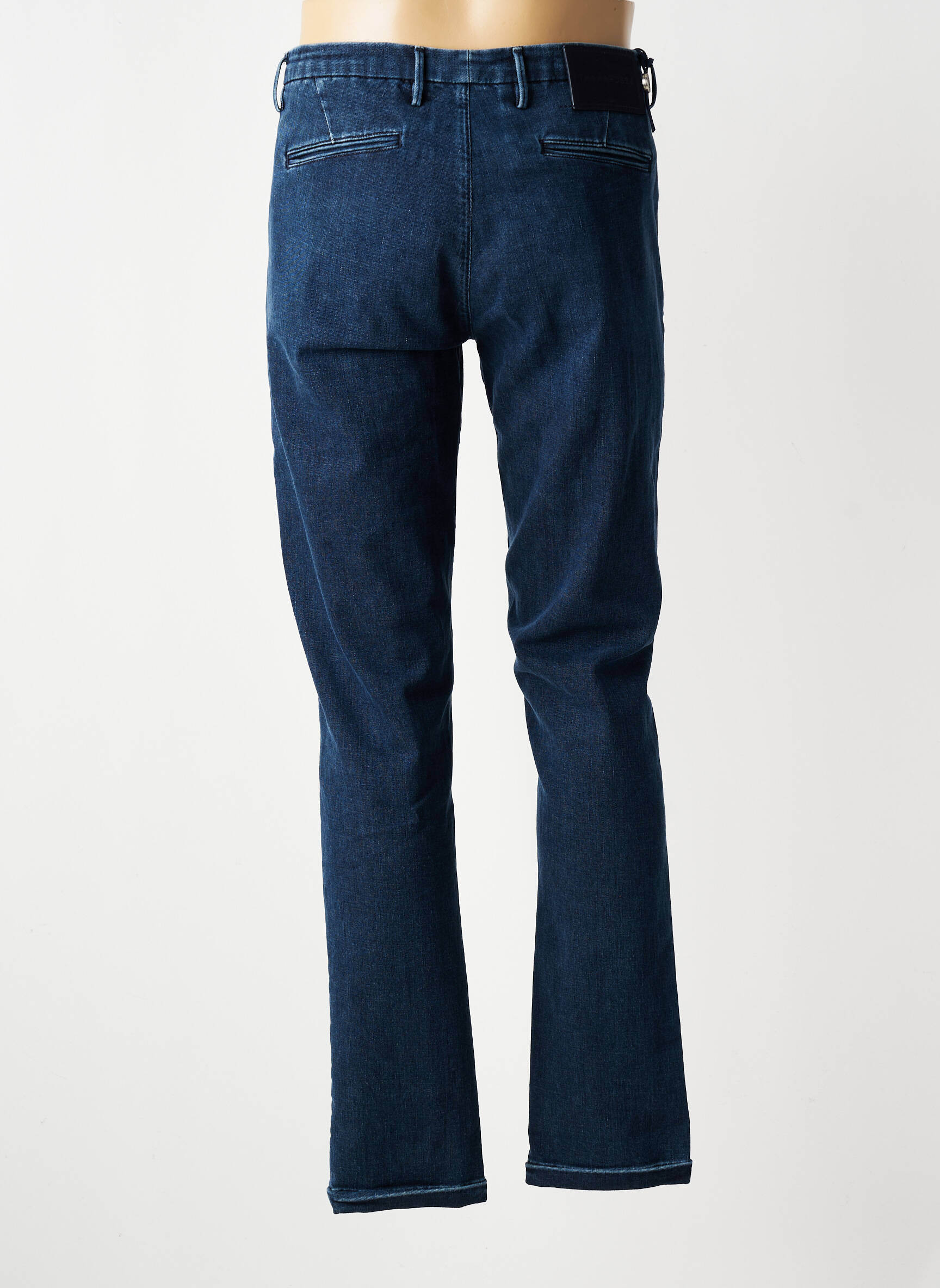 Jeans coupe droite stretch taille normale bleu TRAMAROSSA homme