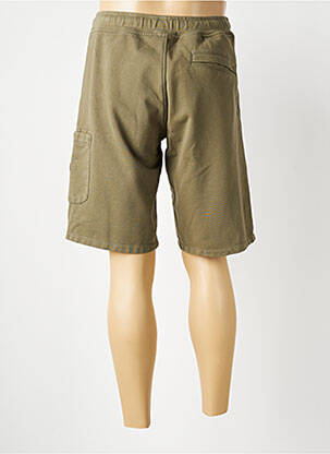 Bermuda taille élastique vert TRAMAROSSA homme