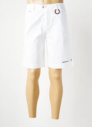 Bermuda coupe droite blanc TRAMAROSSA homme