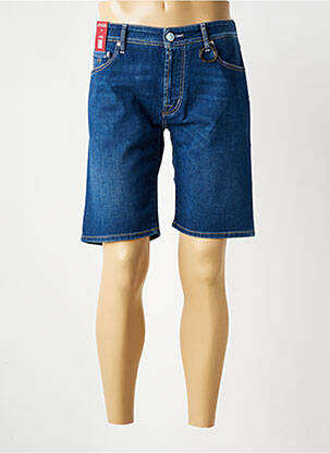 Bermuda tissage denim bleu TRAMAROSSA homme