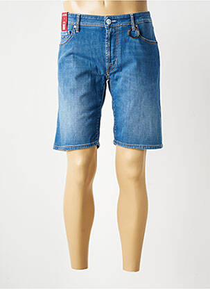 Bermuda tissage denim bleu TRAMAROSSA homme