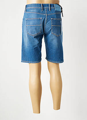 Bermuda tissage denim bleu TRAMAROSSA homme