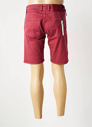 Bermuda coupe droite rouge TRAMAROSSA homme