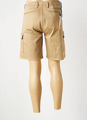 Bermuda coupe droite beige TRAMAROSSA homme