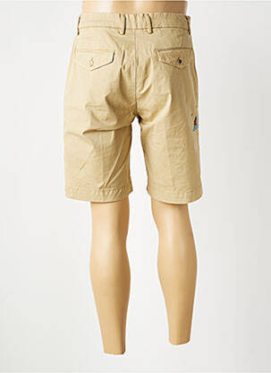 Bermuda coupe droite beige BOB homme