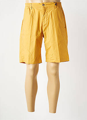 Bermuda taille élastique jaune BOB homme