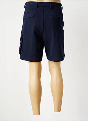 Bermuda taille élastique bleu BOB homme