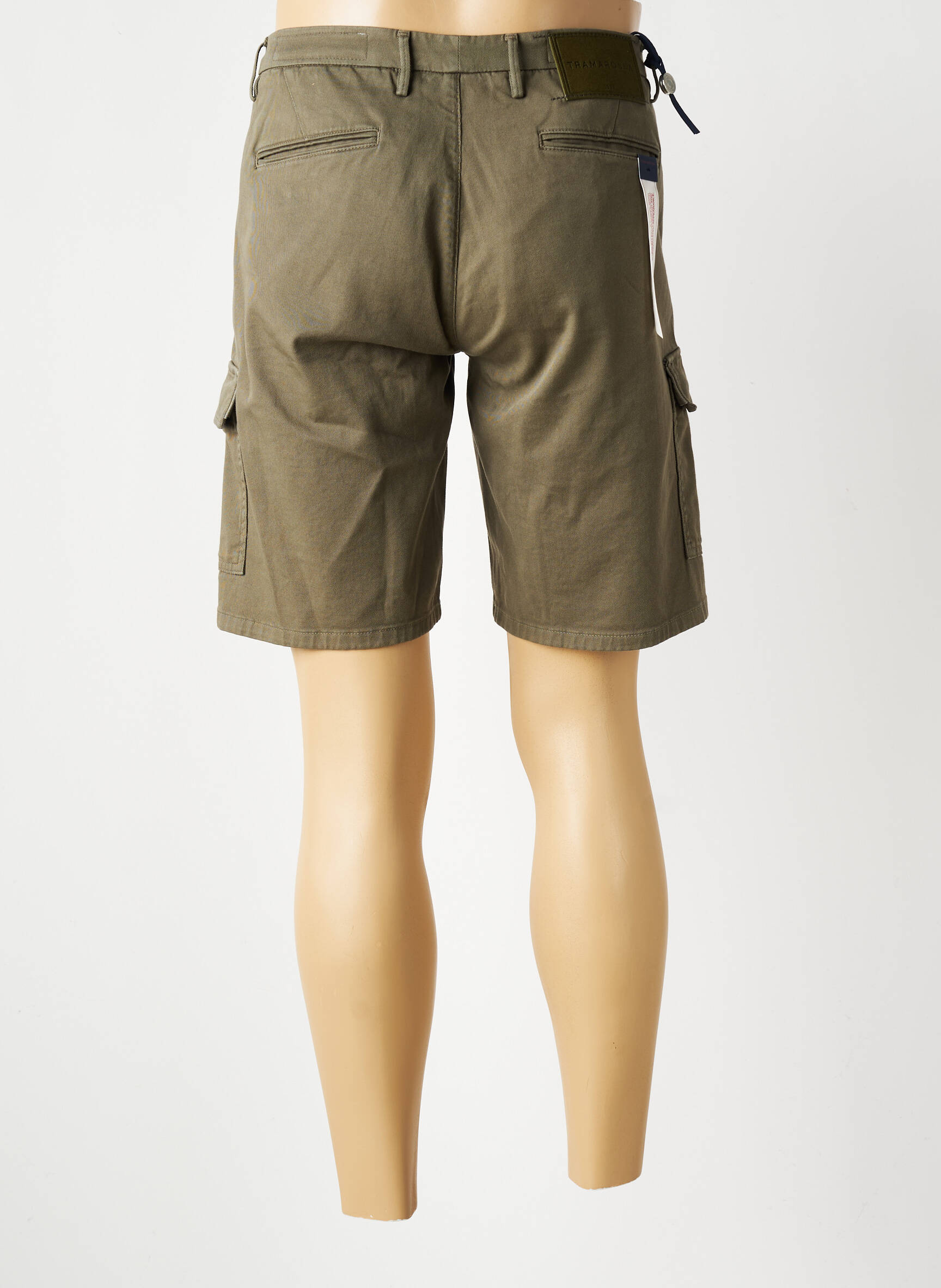 Bermuda coupe droite beige TRAMAROSSA homme