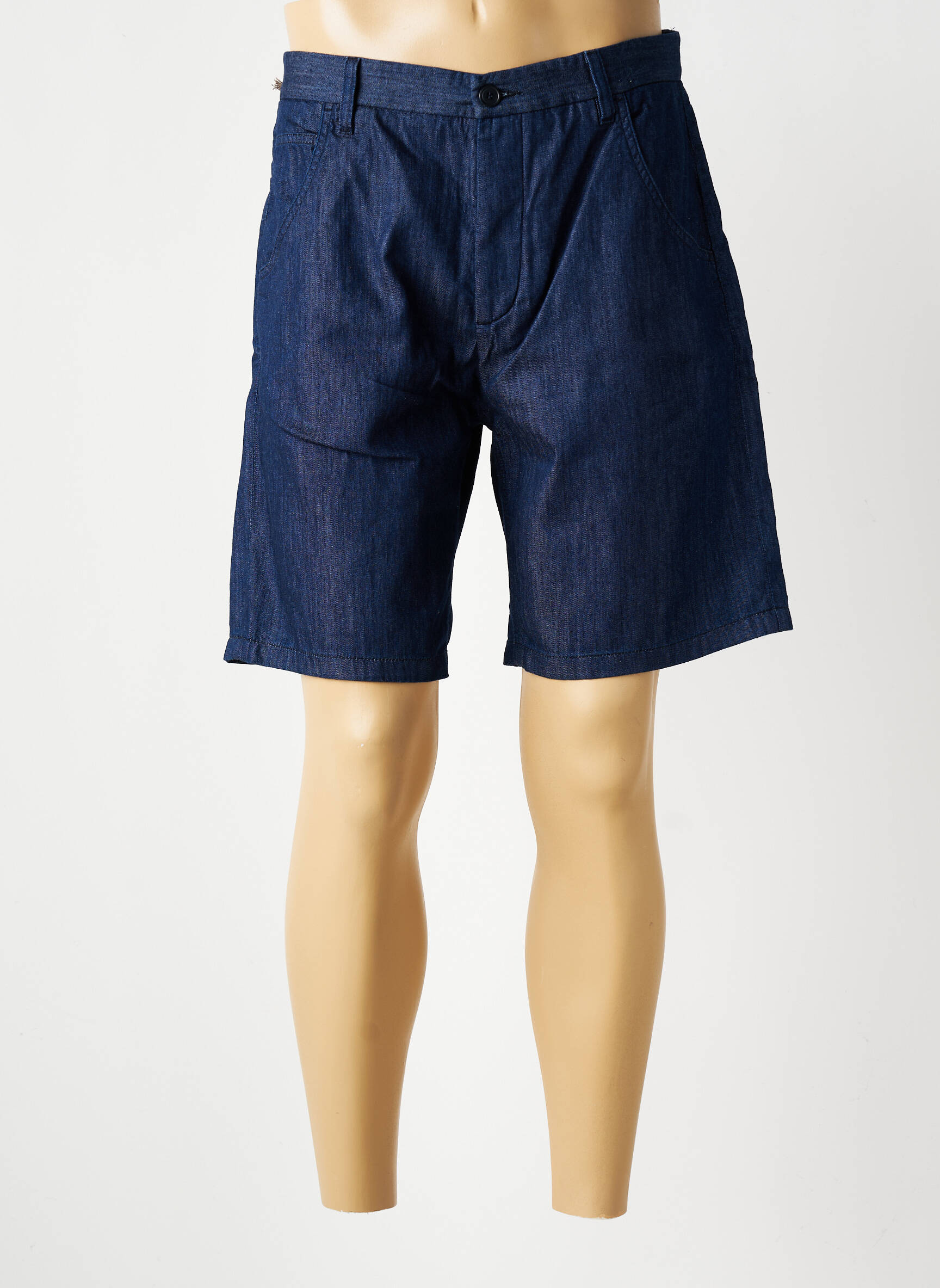 Bermuda tissage denim bleu BARMAS homme