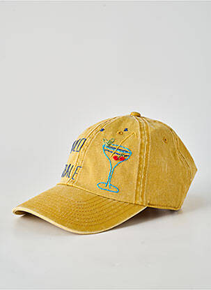 Casquette casquette norvégienne jaune BOB homme