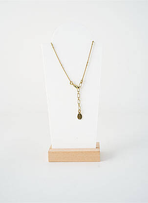 Collier ornement perles gris NATURE BIJOUX femme