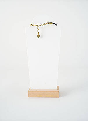Collier ornement perles bleu NATURE BIJOUX femme