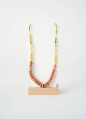 Collier ornement perles rose NATURE BIJOUX femme