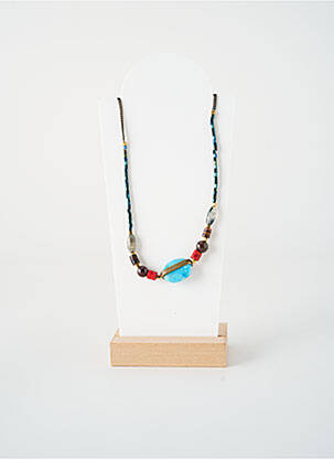 Collier ornement perles noir NATURE BIJOUX femme