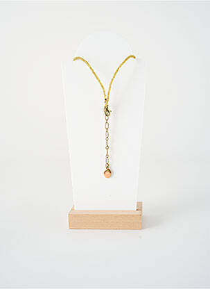 Collier ornement perles vert NATURE BIJOUX femme