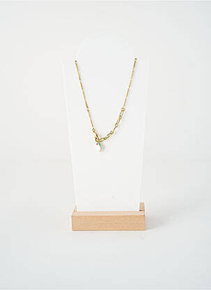 Collier ornement perles blanc NATURE BIJOUX femme