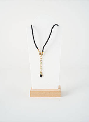 Collier ornement perles beige NATURE BIJOUX femme